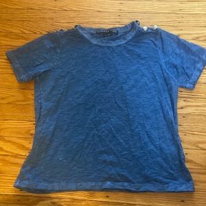 Worn once! Veronica Beard tshirt with silver button detail
